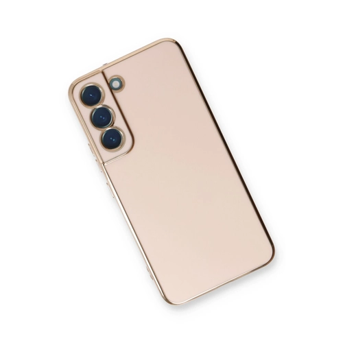 Newface Samsung Galaxy S22 Plus Klf Volet Silikon - Pembe
