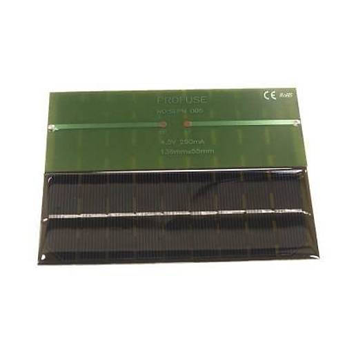 4.5V 250mA Solar Panel - Gne Pili