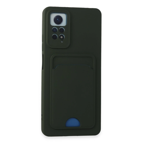 Newface Xiaomi Redmi Note 12 Pro 4G Klf Kelvin Kartvizitli Silikon - Koyu Yeil