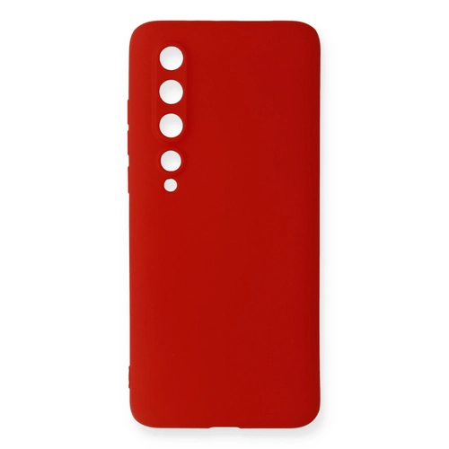 Newface Xiaomi Mi 10 Klf First Silikon - Krmz