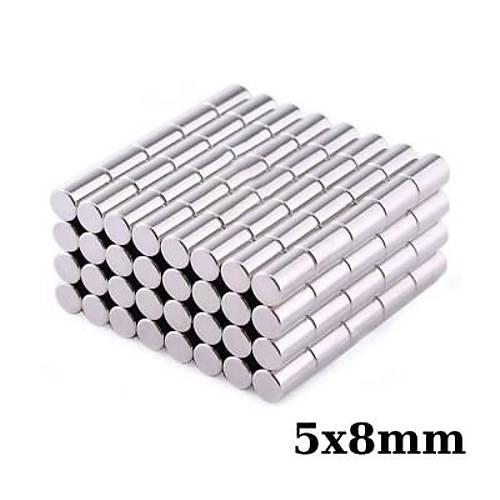 5x8mm Neodyum Gl Mknats - Neodim Magnet