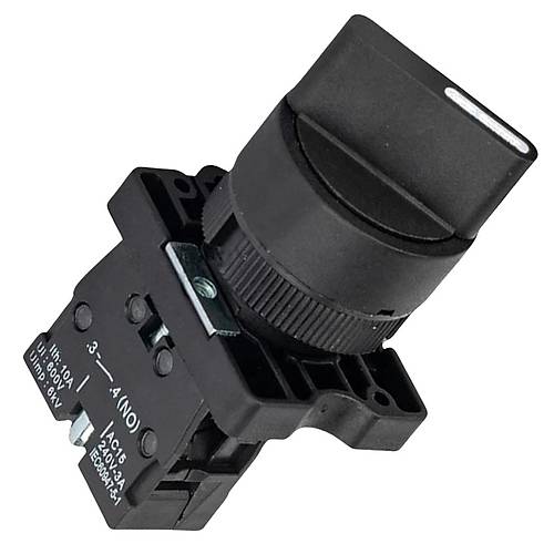 LAY5-ED21 22mm Ksa Mandal Switch 0-1 Kalc (1NO)