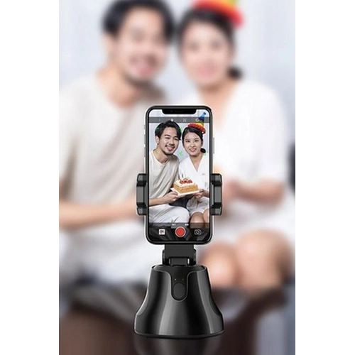Newface Apai Genie 360 Derece Takip Etme zellikli Selfie Gimbal - Siyah