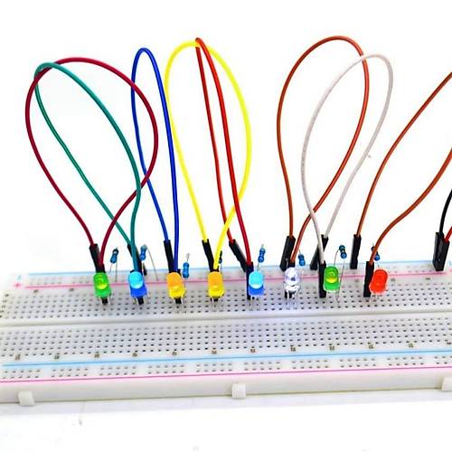 3mm Led Beyaz Diyot Diffused 1 Adet