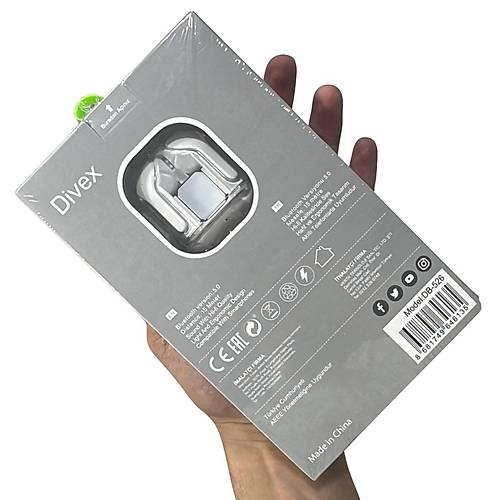 Divex Kablosuz Akll Bluetooth Kulaklk Hi-fi Kalite Beyaz DB-526