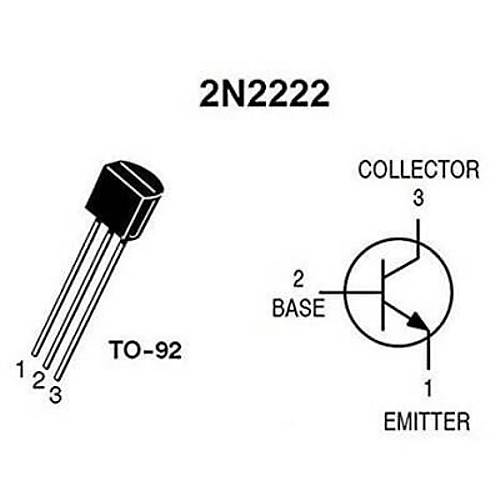 2N2222 - TO92 NPN Transistr