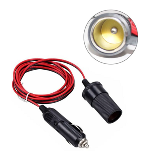 Araç Çakmak Soketi Uzatma Kablosu- 2m