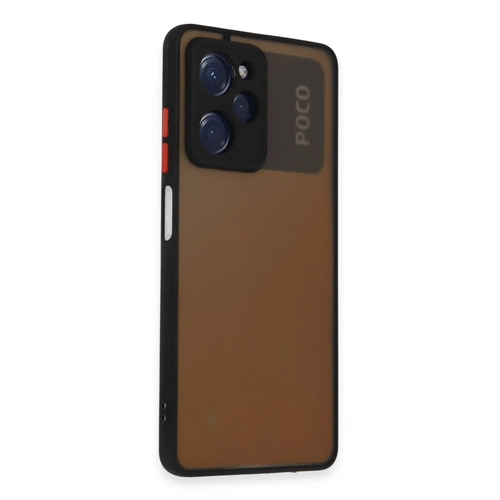 Newface Xiaomi Poco X5 Pro 5G Klf Montreal Silikon Kapak - Siyah