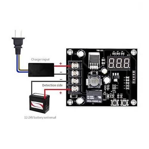 VHM-003 12-24V Lityum Pil - Ak arj Kontrol Devresi