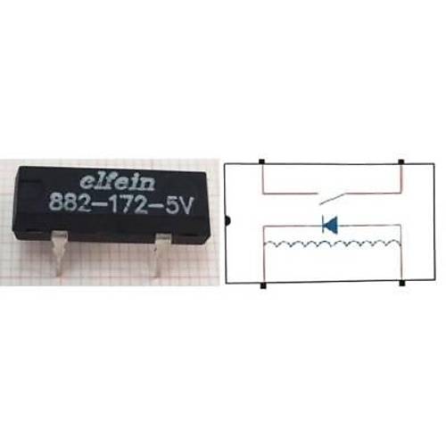 882-172 5V Reed Rle Tek Kontak N/O 5VDC 0.5A
