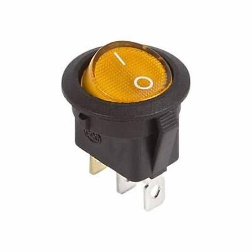 KCD1 Siyah Sar Ikl On/Off Anahtar 3 Pin