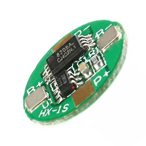 1S 2.5A BMS 3.7V 18650 Lityum Pil arj Koruma Devresi