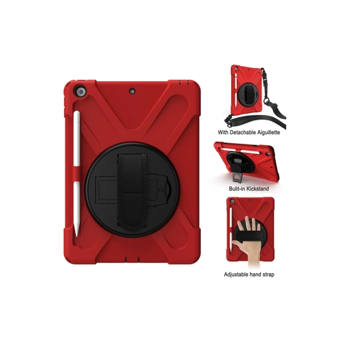 Newface iPad 5 Air 9.7 Klf Amazing Tablet Kapak - Krmz