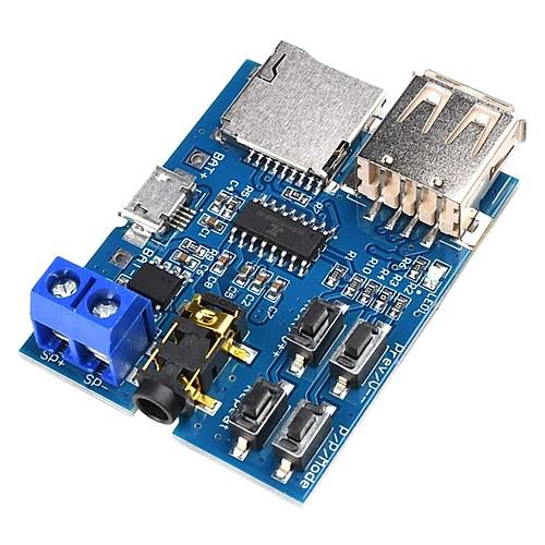 Amplifikatr Devresi Mono 3W / MP3 alar Devresi