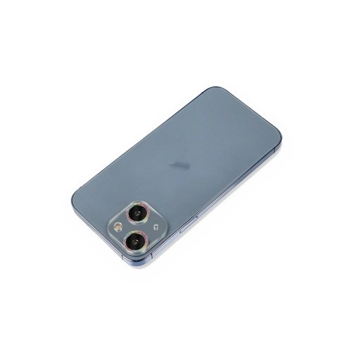 Newface iPhone 13 Shine Kamera Lens Koruma Cam - Rainbow