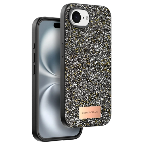 Onegif Apple iPhone 16E Bright Simli Kapak - Gm