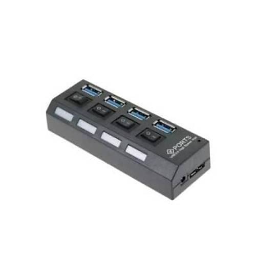 4 Port USB 3.0 �oklay�c� On Off Anahtarl�