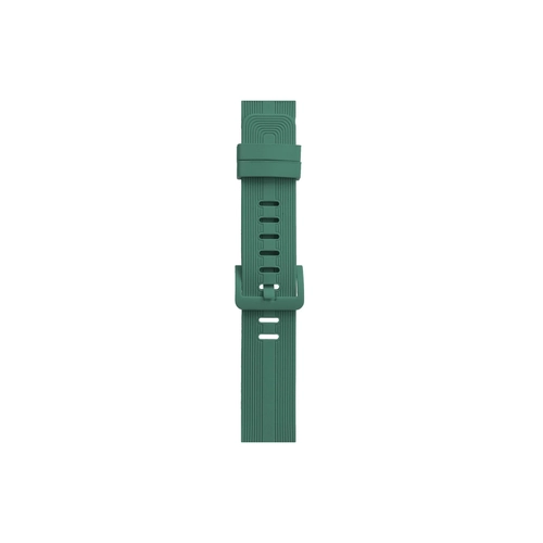 Newface Apple Watch 38mm KR408 izgili Silikon Kordon - Yeil