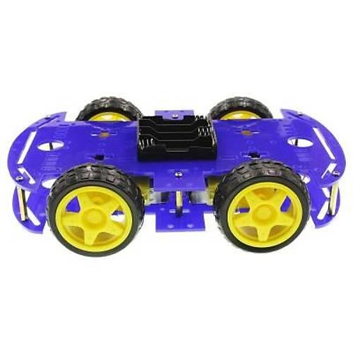 4WD Mavi ase Tekerlekli Araba Kiti