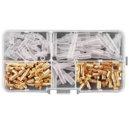 200 Parça 3.5mm Bullet Konnektör Seti