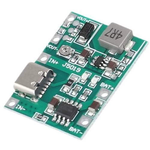 TP4056 Pil arj ve Voltaj Ykseltici 3.7V 4.2V Type-C Usb