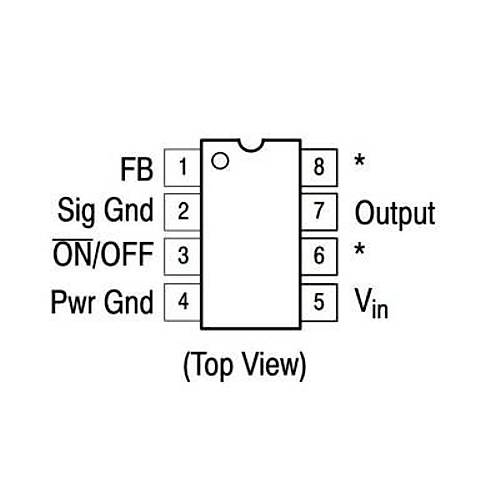 LM2574N-5V DIP-8 Voltaj Regülatörü