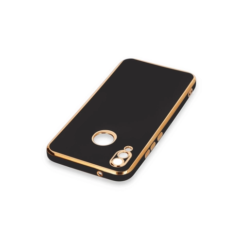 Newface Huawei P20 Lite Klf Volet Silikon - Siyah