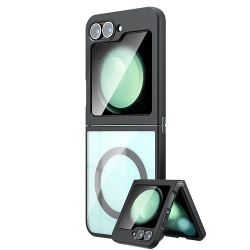 Newface Samsung Galaxy Z Flip 6 Klf Blur Fold Magsafe Kapak - Siyah