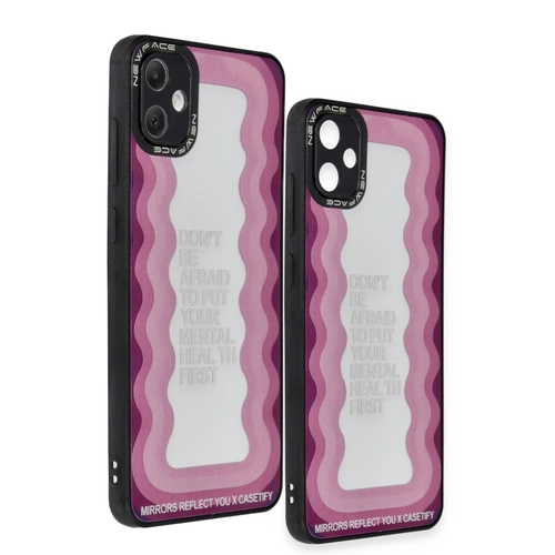 Newface Samsung Galaxy A05 Klf Mirror Desenli Kapak - Mirror - 11