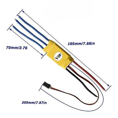 40A ESC Frasz Motor Src