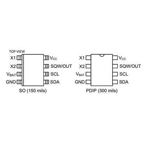 DS1307Z SOIC-8 SMD Entegre