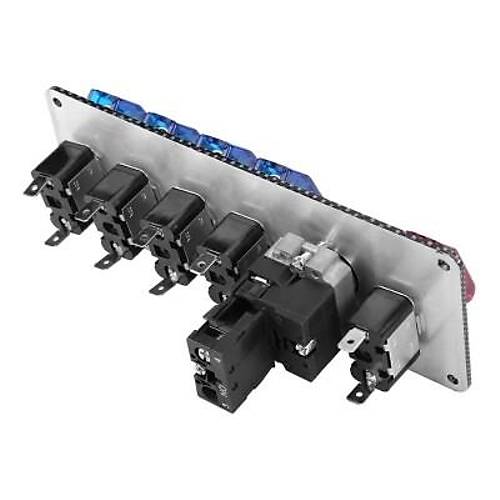5'li ON-OFF Toggle Switch Panel - Motor Start Butonlu