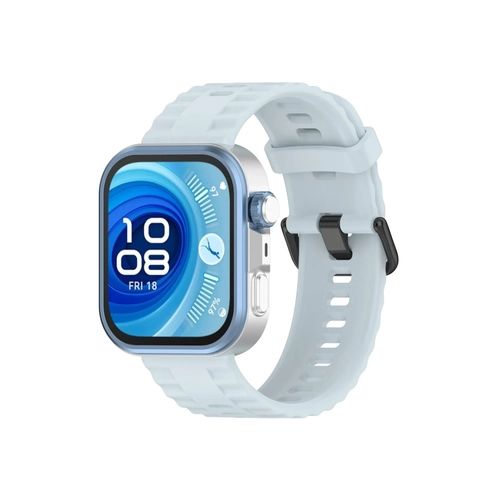 Newface Huawei Watch Fit 3 Klasik Kordon - Ak Mavi