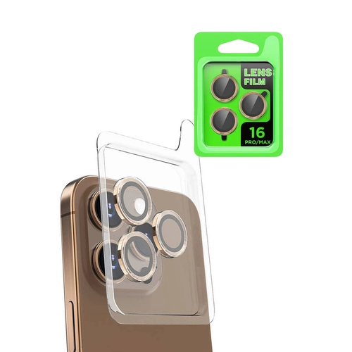 Newface iPhone 16 Pro Raze Metal Kamera Lens - Desert