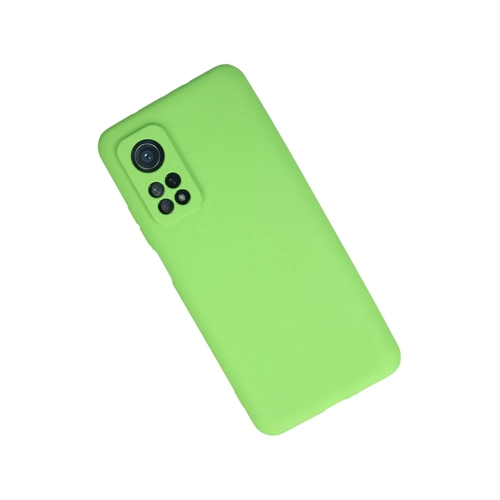 Newface Xiaomi Mi 10T Klf First Silikon - Yeil