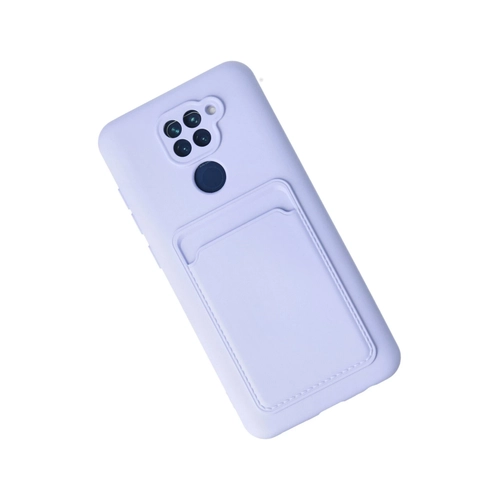 Newface Xiaomi Redmi Note 9 Klf Kelvin Kartvizitli Silikon - Lila
