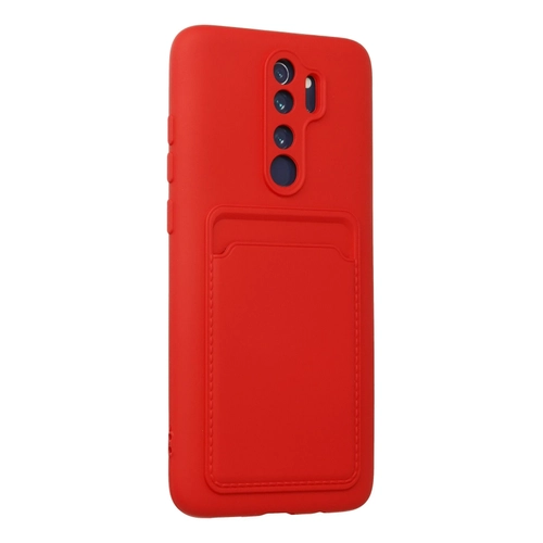 Newface Xiaomi Redmi Note 8 Pro Klf Kelvin Kartvizitli Silikon - Krmz