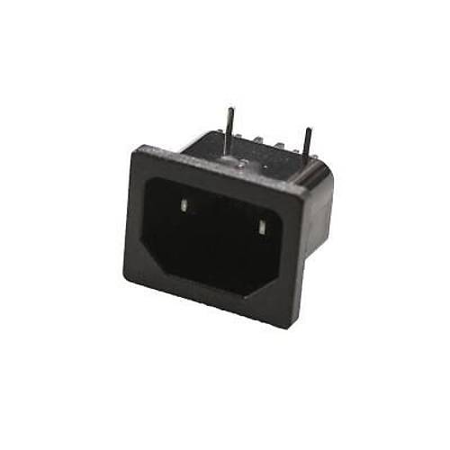 Erkek Power Soketi 90 Derece - 2 Pin