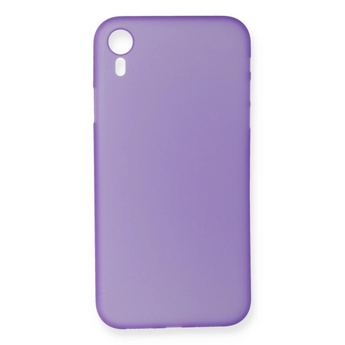 Newface iPhone XR Klf PP Ultra nce Kapak - Mor