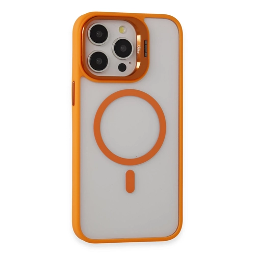 Joko iPhone 15 Pro Max Klf Roblox Lens Magsafe Standl Kapak - Turuncu