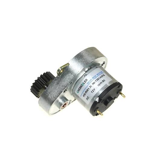 KS-RI 12V 80Rpm Redktrl DC Motor
