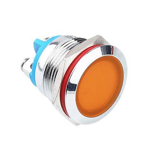 19L-P1 19mm 12-24V Metal Sinyal Lambas - Sar