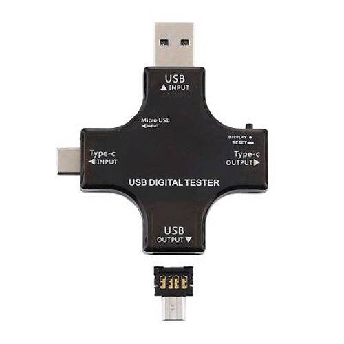 ok levli Type-C+USB Dijital Test Cihaz