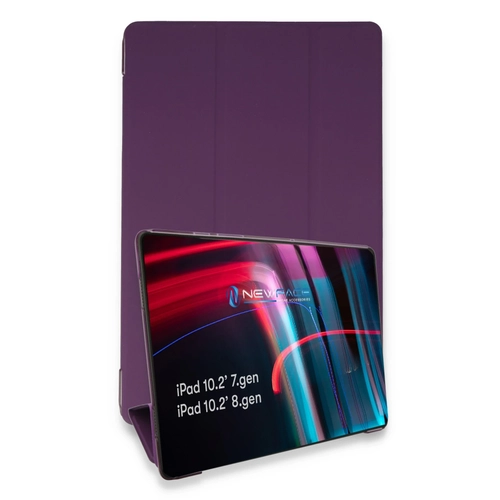 Newface iPad 10.2 (7.nesil) Klf Tablet Smart Klf - Mor