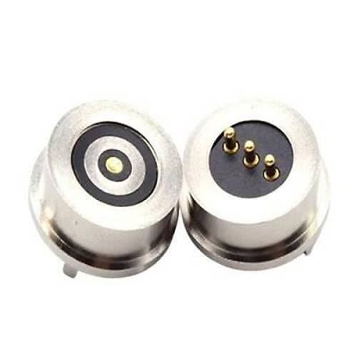 3-Pin 13.5mm Pogo Pin Manyetik Konnektr Takm (2-Pin Ortak)