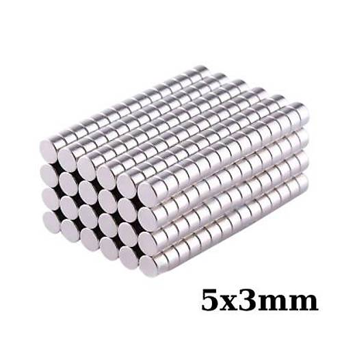 5x3mm Neodyum Gl Mknats - Neodim Magnet