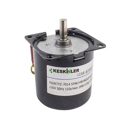 60-KTYZ 110 RPM 14W AC Senkron Motor