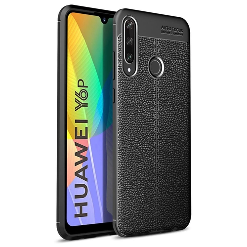 Newface Huawei Y6P Klf Auto Focus Kapak - Siyah