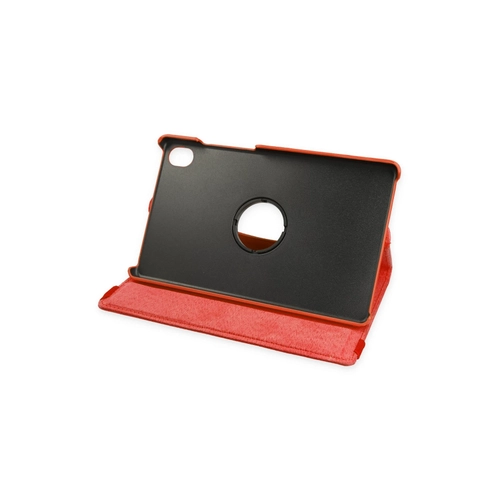Newface Lenovo Tab M8 Klf 360 Tablet Deri Klf - Krmz
