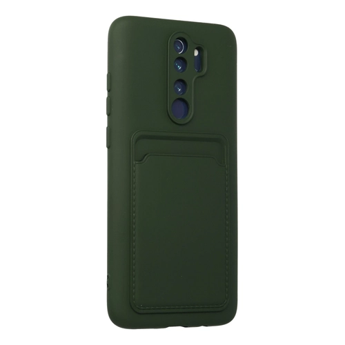 Newface Xiaomi Redmi Note 8 Pro Klf Kelvin Kartvizitli Silikon - Koyu Yeil